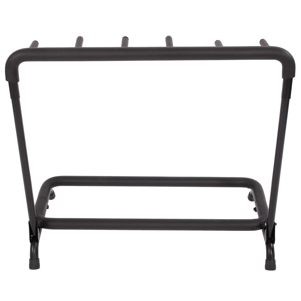5-Slot Guitar Holder Rack Stand, Wall Mount, Black view 8