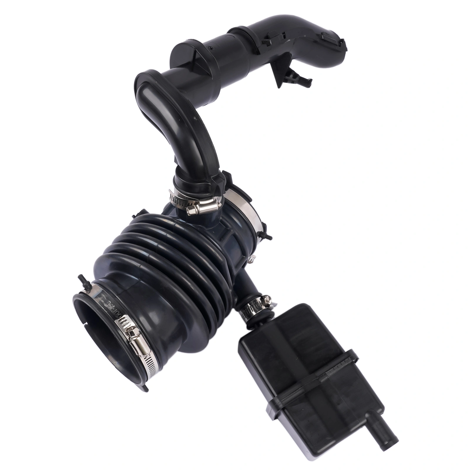 Fresh Air Intake Hose Pipe for Nissan Maxima 3.5L V6 DOHC 2009-2015, Black Rubber 4-Door Sedan 696-169 16576-9N00C