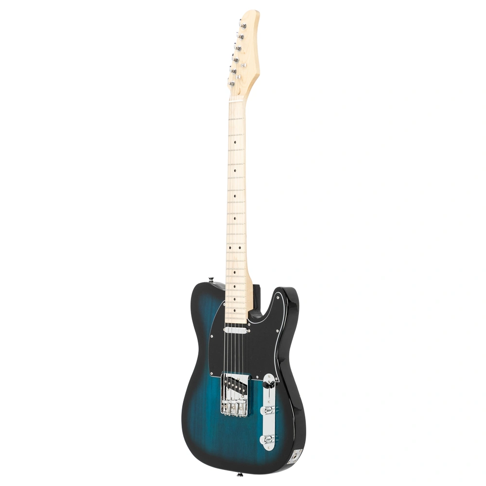 GTL Electric Guitar with Maple Fingerboard, Single Coil SS Pickup, Blue Finish view 10