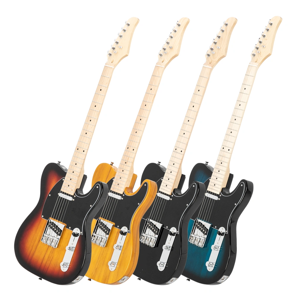 GTL Electric Guitar with Maple Fingerboard, Single Coil SS Pickup, Blue Finish view 19