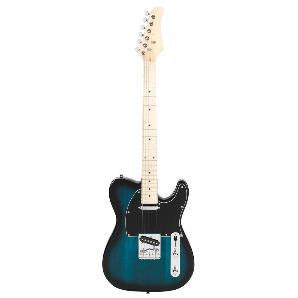 GTL Electric Guitar with Maple Fingerboard, Single Coil SS Pickup, Blue Finish view 6
