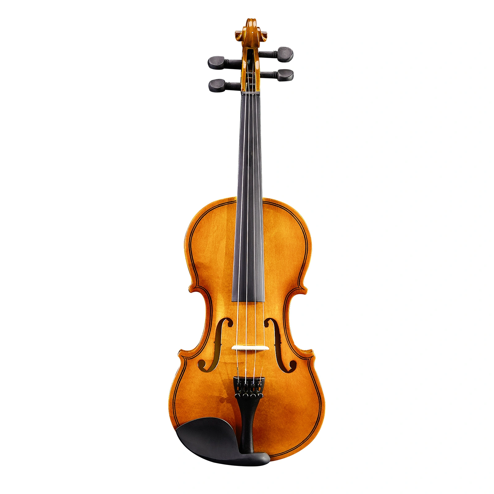 1/2 Size Acoustic Violin with Hard Case, Bow, Shoulder Rest, Rosin, Extra Strings & Mute - Beginner Violin Set