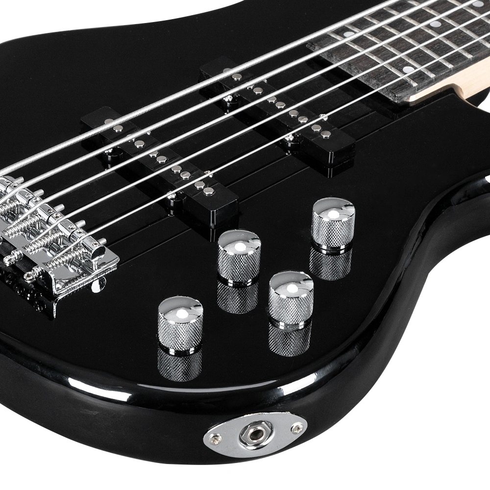 GIB 5 String Bass Guitar Bag Strap Pick Connector Wrench Tool Accessory Kit Black view 18
