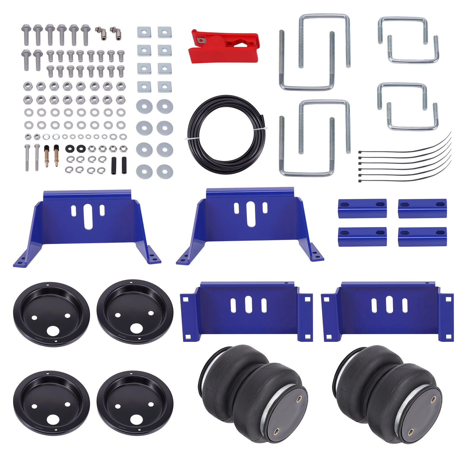 Air Helper Spring Suspension Leveling Kit for Chevrolet C10 Pickup 1973-1977 1981-1986 & Dodge D150 Pickup 1977-1989