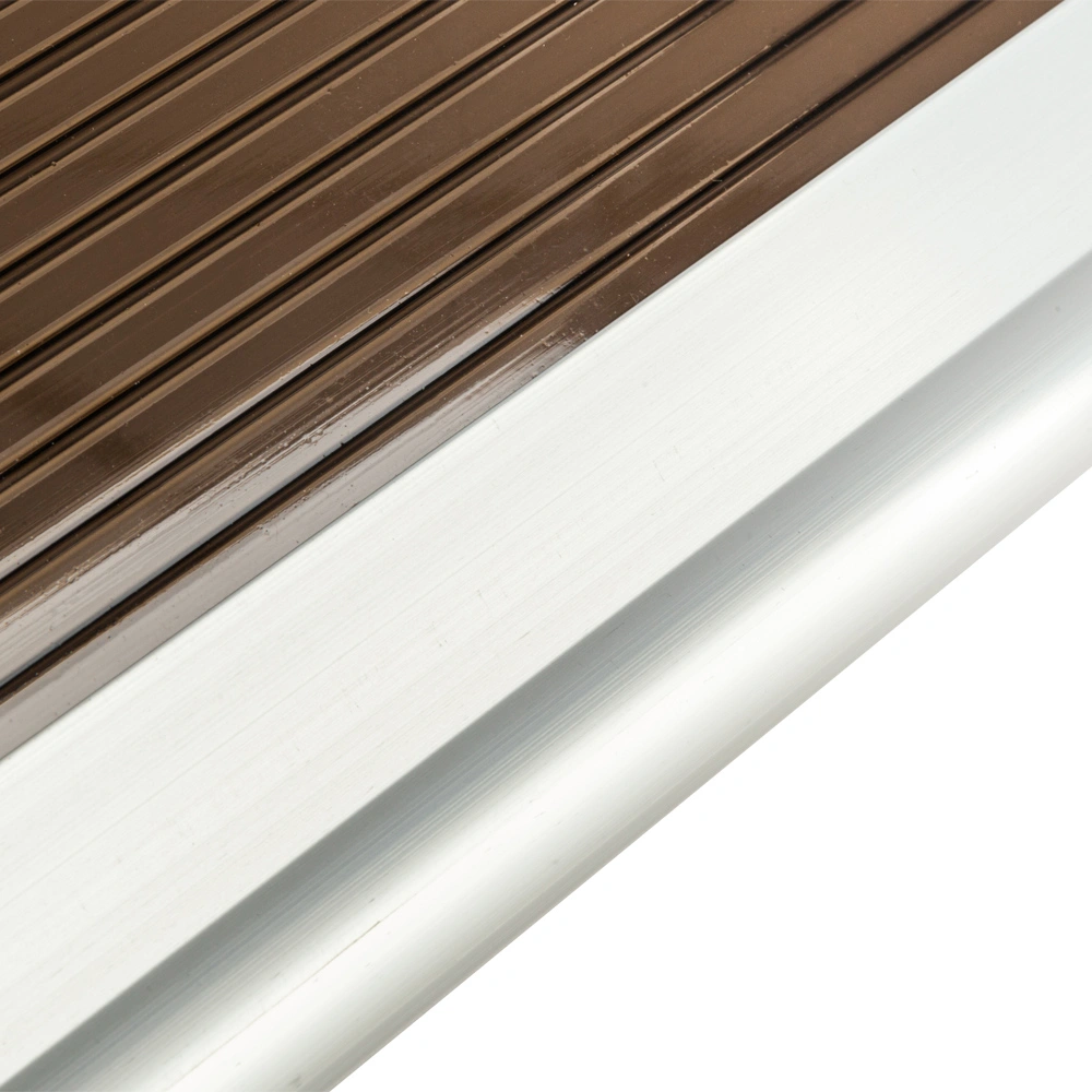 HT-300 x 100 Door & Window Rain Cover Eaves Protector, Brown Board with Black Holder, Household Weather Shield view 15